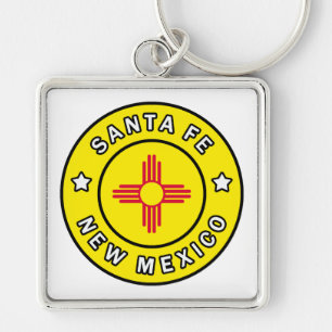 Santa Fe New Mexico Sleutelhanger