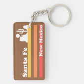 Santa Fe New Mexico Sleutelhanger (achterkant)