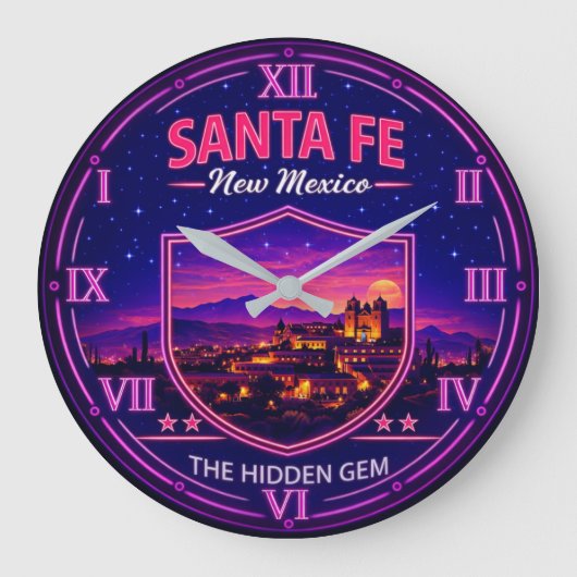 Santa Fe New Mexico Southwest Grote Klok (Voorkant)
