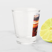 Santa Fe New Mexico Sun Set Shot Glas (Links)