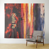 Santa Fe New Mexico Sun Set Wandkleed (In Situ (horizontaal))