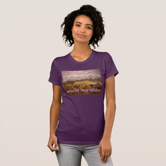 Santa Fe New Mexico T-shirt (Voorkant volledig)