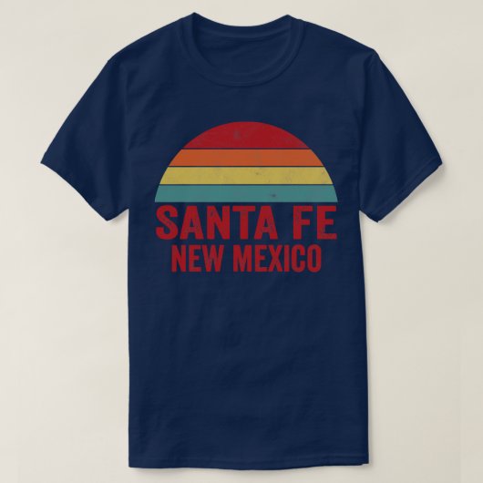 Santa Fe New Mexico T-shirt (Design voorkant)