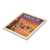 Santa Fe New Mexico Tegeltje (Zijkant)