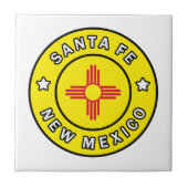 Santa Fe New Mexico Tegeltje (Voorkant)