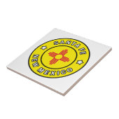 Santa Fe New Mexico Tegeltje (Zijkant)