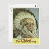  Santa Fe New Mexico The Chief Way Briefkaart (Voorkant / Achterkant)