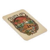 Santa Fe New Mexico Travel Magneet (Rechterzijde)