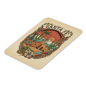 Santa Fe New Mexico Travel Magneet (Linkerzijde)