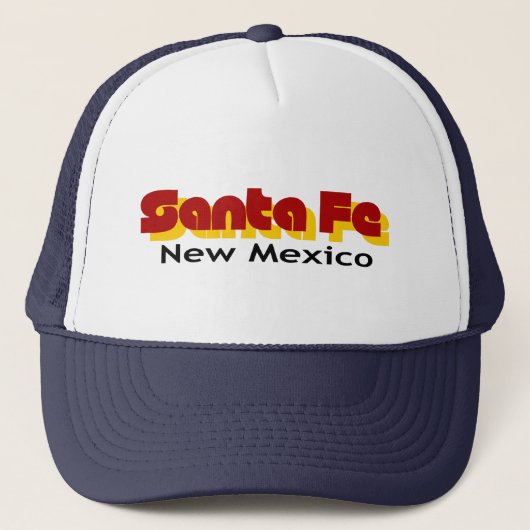 Santa Fe New Mexico Trucker Pet (Voorkant)