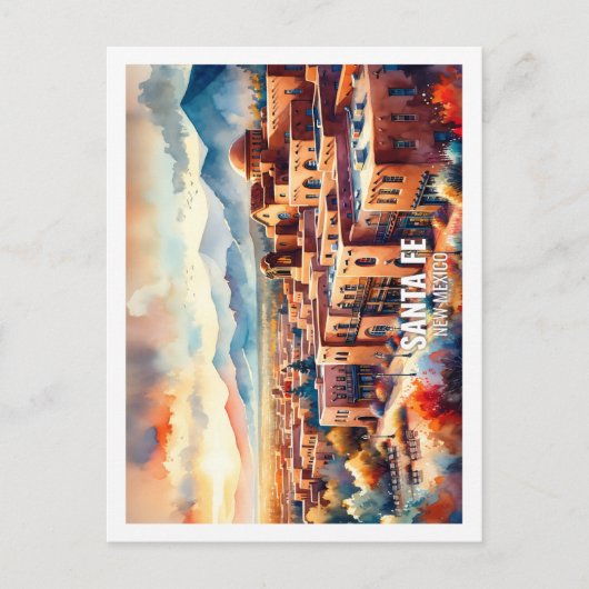 Santa Fe New Mexico Verenigde Staten Famous Place  Briefkaart (Voorkant)