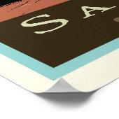 Santa Fe, New Mexico, Verenigde Staten Poster (Hoek)