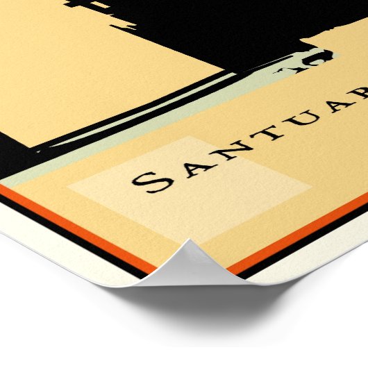 Santa Fe, New Mexico, Verenigde Staten Poster (Hoek)