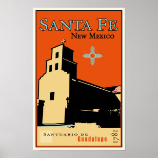 Santa Fe, New Mexico, Verenigde Staten Poster