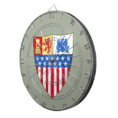 Santa Fe, New Mexico (wapenschild) Dartbord (Voorkant Rechts)