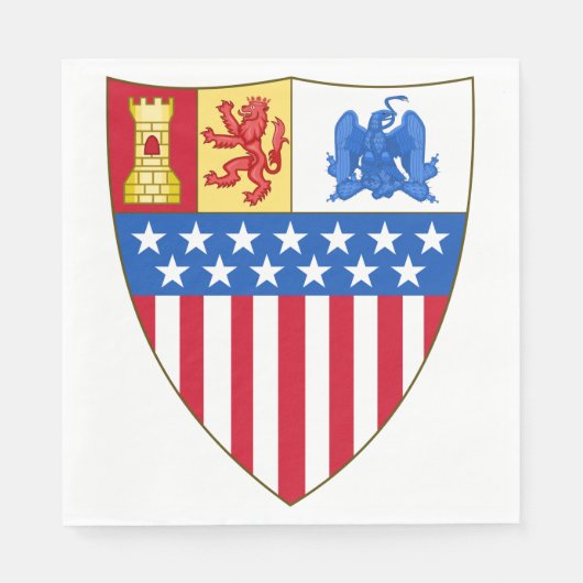 Santa Fe, New Mexico (wapenschild) Servet (Voorkant)