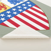 Santa Fe, New Mexico (wapenschild) Sherpa Deken (3/4)