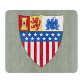 Santa Fe, New Mexico (wapenschild) Snijplank (Voorkant)