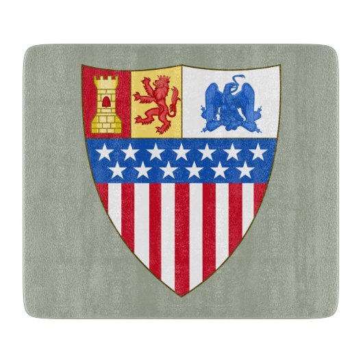 Santa Fe, New Mexico (wapenschild) Snijplank (Voorkant)