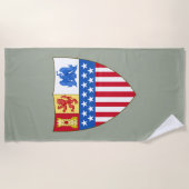 Santa Fe, New Mexico (wapenschild) Strandlaken (Voorkant)