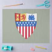 Santa Fe, New Mexico (wapenschild) Tissuepapier (Craft)