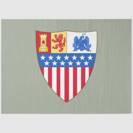 Santa Fe, New Mexico (wapenschild) Tissuepapier (Voorkant)