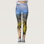 Santa Fe New Mexico Zia Sky Comfortable Leggings (Voorkant)