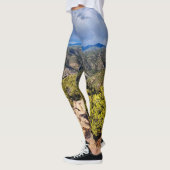 Santa Fe New Mexico Zia Sky Comfortable Leggings (Links)