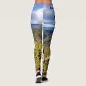 Santa Fe New Mexico Zia Sky Comfortable Leggings (Achterkant)