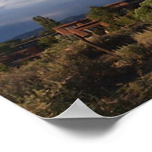 SANTA FE, NIEUWE MEXICO POSTER (Hoek)