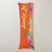 SANTA FE, NIEUWE MEXICO SKYLINE WB1 - LICHAAMSKUSSEN (Voorkant Verticaal)