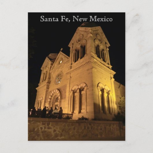 Santa Fe NM-Briefkaart Briefkaart (Voorkant)