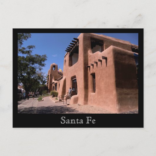 Santa Fe NM-Briefkaart Briefkaart (Voorkant)