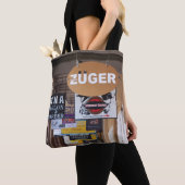 Santa Fe, NM centrum stoep borden Tote Bag (Dichtbij)