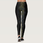 SANTA FE PICKLEBALL LEGGINGS SPECKLED (Achterkant)