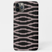 Santa Fe Pink & Black Geometric Modern Pattern Case-Mate iPhone Case (Achterkant)