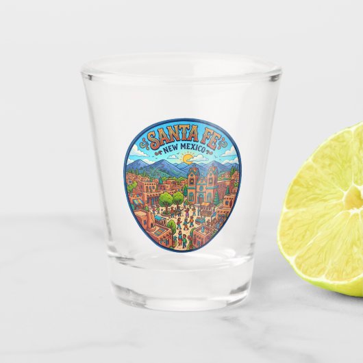 Santa Fe Plaza, Santa Fe VS Shot Glas (Voorkant)