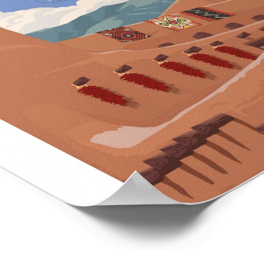 SANTA FE POSTER (Hoek)