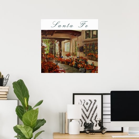 Santa Fe Poster (Thuiskantoor)