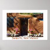 Santa Fe-poster Poster (Voorkant)