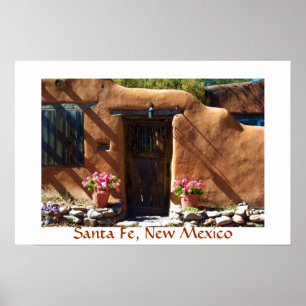 Santa Fe-poster Poster