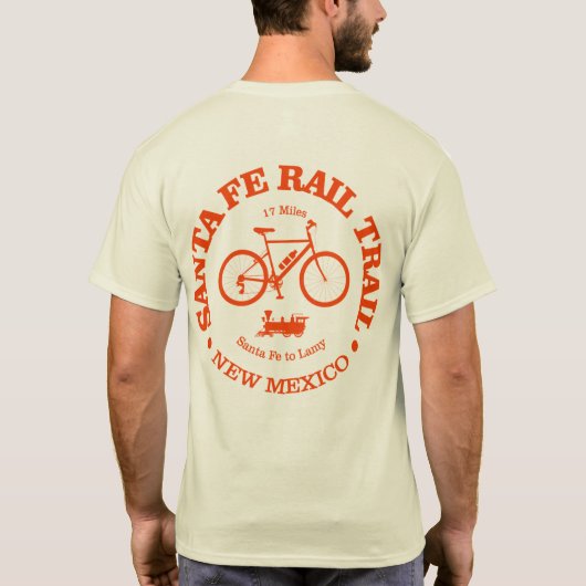Santa Fe Rail Trail (fietsen) T-shirt (Achterkant)