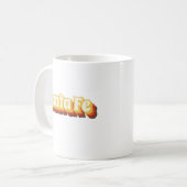 Santa Fe Retro tekst Koffiemok (Voorkant links)