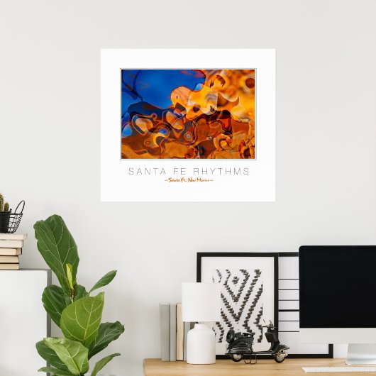 Santa Fe Rhythms Gallery Print (Thuiskantoor)