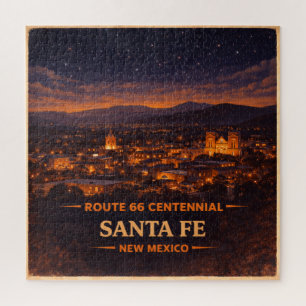 Santa Fe Route 66 Eeuwfeest Familie Spelletjesavon Legpuzzel