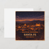 Santa Fe Route 66 Eeuwfeest Reizen Briefpapier (Voorkant / Achterkant)