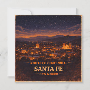 Santa Fe Route 66 Eeuwfeest Reizen Briefpapier