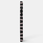 Santa Fe Roze & Zwarte Geometrische Moderne Patroo Case-Mate iPhone Case (Achterkant/links)