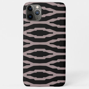 Santa Fe Roze & Zwarte Geometrische Moderne Patroo Case-Mate iPhone Case