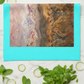 santa fe snow theedoek (Gevouwen)